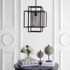 SAFAVIEH PND4065A Lighting Case Adjustable Dark Grey (LED Bulb Included) Pendant