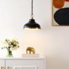SAFAVIEH Lighting Collection Bastion Oil-Rubbed Bronze Adjustable Pendant Hanging Light Fixture, Ideal for Dining Room, Kitchen Island, Entryway (LED Bulb Included)