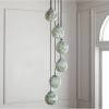 SAFAVIEH Lighting Collection Hallie Black/Natural 6-Light Adjustable Pendant Hanging Light Fixture, Ideal for Dining Room, Kitchen Island, Entryway (LED Bulbs Included)