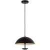 SAFAVIEH Lighting Collection Lybrin Black Adjustable Pendant Hanging Light Fixture, Ideal for Dining Room, Kitchen Island, Entryway (LED Bulb Included)