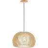 SAFAVIEH Lighting Collection Mesa Natural Adjustable Pendant Hanging Light Fixture, Ideal for Dining Room, Kitchen Island, Entryway (LED Bulb Included)