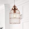 SAFAVIEH PND4036A Lighting Cannelle Adjustable Copper (LED Bulb Included) Pendant