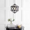 SAFAVIEH PND4051A Lighting Sergio Adjustable Dark Grey (LED Bulb Included) Pendant
