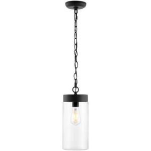 SAFAVIEH Lighting Collection Lianne Black Extendable Outdoor Pendant