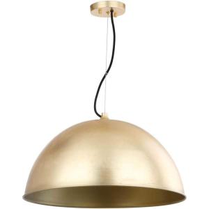 Safavieh Lighting Collection Archer Dome 21″ Adjustable Pendant