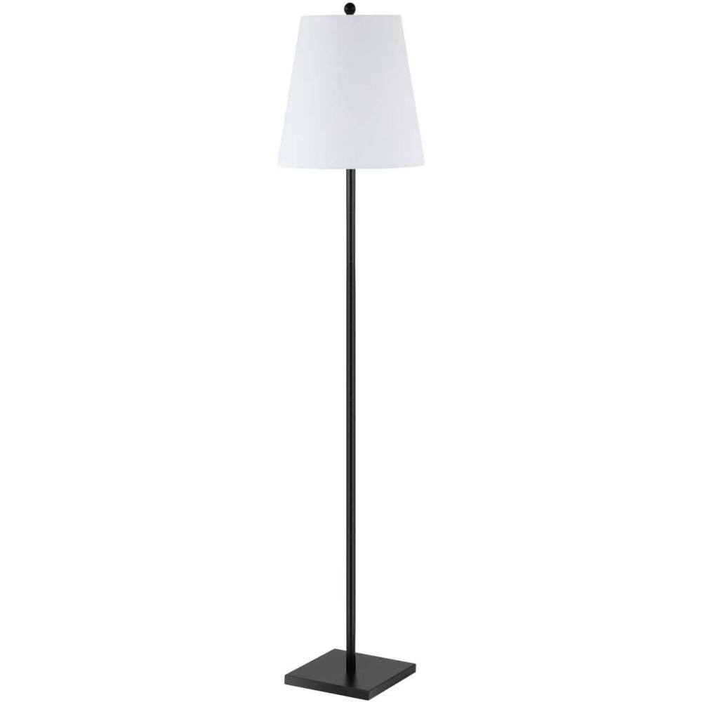 image:imageSAFAVIEH Lighting Collection Geralt Contemporary Gold 69inch Floor Lamp LED Bulb IncludedBlack
