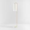 SAFAVIEH Home Collection Troilus Gold/White 64-inch Floor Lamp (LED Bulb Included)