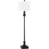 SAFAVIEH Lighting Collection Brewster Rustic Farmhouse Oil-Rubbed Bronze 62-inch Living Room Bedroom Home Office Standing Floor Lamp (LED Bulb Included)