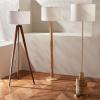 SAFAVIEH Lighting Collection Brodie Farmhouse Coastal Natural Wood 60-inch Floor Lamp (LED Bulb Included)