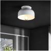 SAFAVIEH Lighting Collection Danica Modern Scandinavian White Flush Mount (LED Bulbs Included)