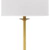 SAFAVIEH Lighting Collection Elisa Baroque Farmhouse Antique Gold 60-inch Living Room Bedroom Home Office Standing Floor Lamp (LED Bulb Included)