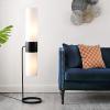 SAFAVIEH Lighting Collection Fierro Modern Gold 55-inch Floor Lamp (LED Bulbs Included)(Black)