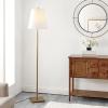 SAFAVIEH Lighting Collection Geralt Contemporary Gold 69-inch Floor Lamp (LED Bulb Included)(Gold)