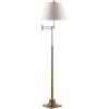 SAFAVIEH Lighting Collection Ingram Swivel Swing Arm Gold 60-inch Living Room Bedroom Home Office Standing Floor Lamp (LED Bulb Included)
