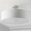 SAFAVIEH Lighting Collection Jolana White Flush Mount (LED Bulbs Included)(White)