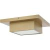 SAFAVIEH Lighting Collection Kylin Gold Flush Mount (LED Bulbs Included)