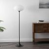 SAFAVIEH Lighting Collection Nomi Modern Black/White 63-inch Standing Floor Lamp (LED Bulb Included)