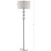 SAFAVIEH Lighting Collection Pippa Contemporary Glass Stacked Globe 62-inch Living Room Bedroom Home Office Standing Floor Lamp