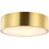 SAFAVIEH Lighting Collection Reda Brass Flush Mount (LED Bulbs Included)