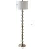 Safavieh Lighting Cace Brass Gold 60-inch Floor Lamp (LED Bulb Included)