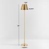 Safavieh Lighting Collection Asher 60-inch Brass Iron Floor Lamp (LED Bulb Included)