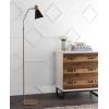 Safavieh Lighting Collection Grania Gold and Black 60-inch Floor Lamp