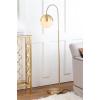 Safavieh Lighting Collection Jonas 55.5″ Brass Gold Floor Lamp
