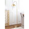 Safavieh Lighting Collection Jonas 55.5″ Brass Gold Floor Lamp