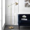Safavieh Lighting Dagen Brass Gold Adjustable Floor Lamp (LED Bulb Included)
