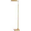 Safavieh Lighting Renla Gold Leaf Adjustable Floor Lamp (LED Bulb Included)