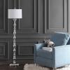 Safavieh Lighting Wilhelmina Chrome 62-inch Floor Lamp (LED Bulb Included)