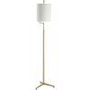 SAFAVIEH FLL4063A Lighting Ezekiel Brass Gold 62-inch (LED Bulb Included) Floor Lamp