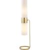 SAFAVIEH Lighting Collection Fierro Modern Gold 55-inch Floor Lamp (LED Bulbs Included)(Gold)