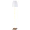 SAFAVIEH Lighting Collection Geralt Contemporary Gold 69-inch Floor Lamp (LED Bulb Included)(Gold)