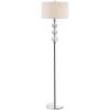 SAFAVIEH Lighting Collection Pippa Contemporary Glass Stacked Globe 62-inch Living Room Bedroom Home Office Standing Floor Lamp