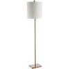 Safavieh Lighting Octavius Brass Gold 61-inch Floor Lamp (LED Bulb Included)
