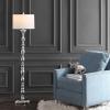 Safavieh Lighting Wilhelmina Chrome 62-inch Floor Lamp (LED Bulb Included)