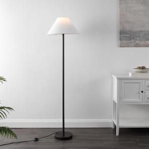 SAFAVIEH Home Collection Zaire Black 65-inch Standing Floor Lamp (LED Bulb Included)
