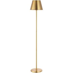 Safavieh Lighting Collection Asher 60-inch Brass Iron Floor Lamp (LED Bulb Included)