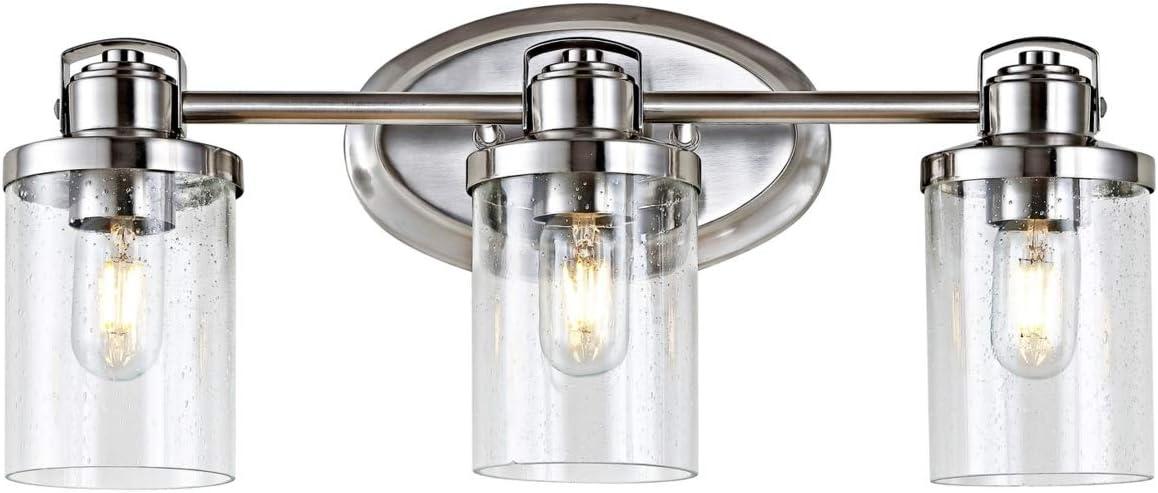 image:imageSAFAVIEH SCN4059A Maci 3Light Bronze 10inch LED Bulbs Included Wall Sconce