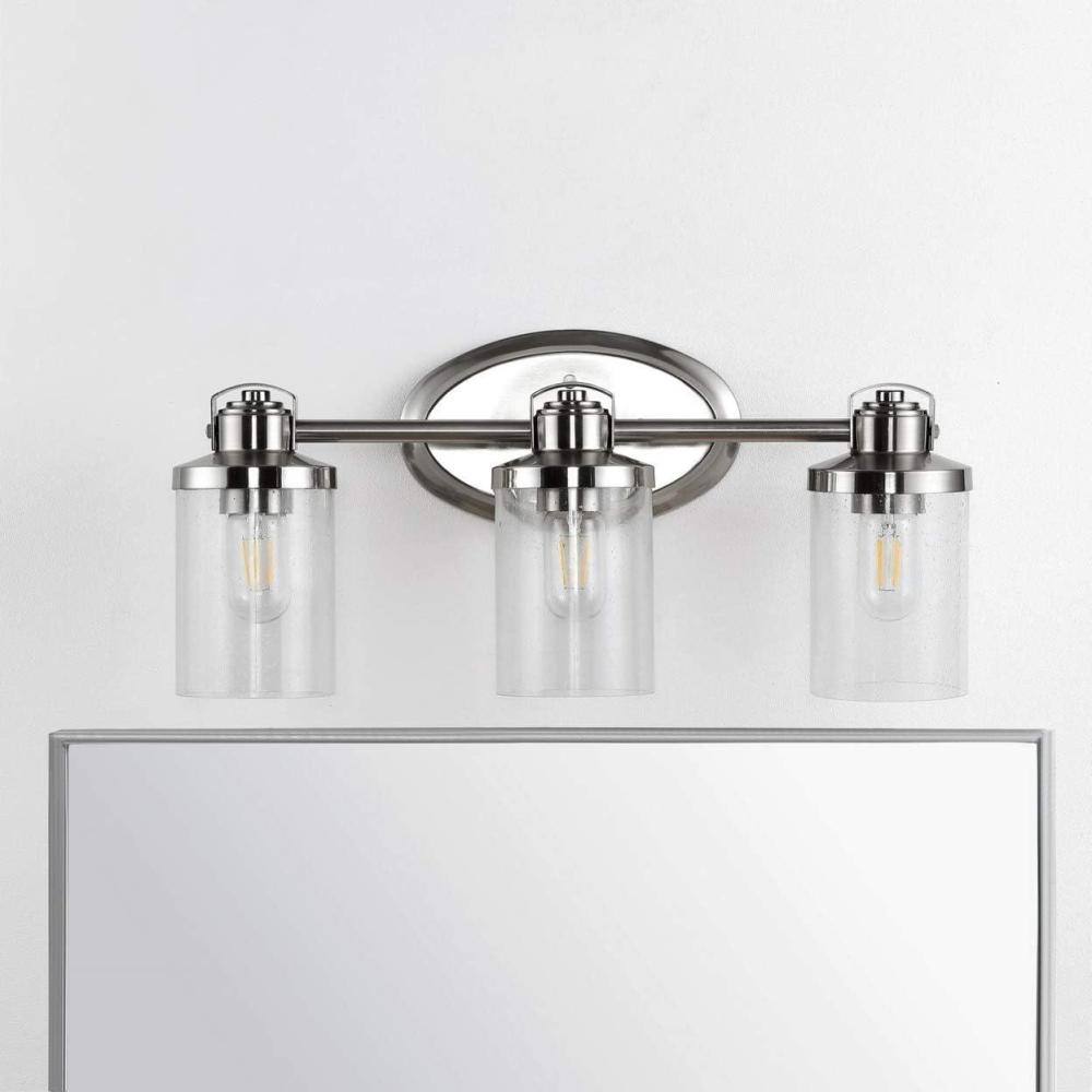 image:imageSAFAVIEH SCN4059A Maci 3Light Bronze 10inch LED Bulbs Included Wall Sconce