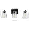 SAFAVIEH Collection Grezler Oil-Rubbed Bronze 3-Light Wall Sconce (LED Bulbs Included) SCN4063A