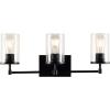 SAFAVIEH Collection Ronsa Oil-Rubbed Bronze 3-Light Wall Sconce (LED Bulbs Included) SCN4064A