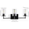 SAFAVIEH Collection Ronsa Oil-Rubbed Bronze 3-Light Wall Sconce (LED Bulbs Included) SCN4064A