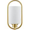 SAFAVIEH Lighting Collection Haldea Contemporary Brass Single Wall Sconce