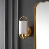 SAFAVIEH Lighting Collection Haldea Contemporary Brass Single Wall Sconce