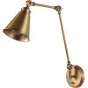 SAFAVIEH Lighting Collection Kensley Brass Wall Sconce (LED Bulb Included) SCN4067B(Brass)