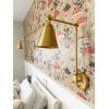 SAFAVIEH Lighting Collection Kensley Brass Wall Sconce (LED Bulb Included) SCN4067B(Brass)