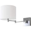 SAFAVIEH Lighting Collection Lillian Modern Contemporary Chrome Bedroom Bathroom Vanity Hallway Foyer Living Room Wall Sconce Set of 2 (LED Bulbs Included)(Chrome)