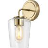 SAFAVIEH Lighting Collection Prospect Contemporary Brass Single Wall Sconce